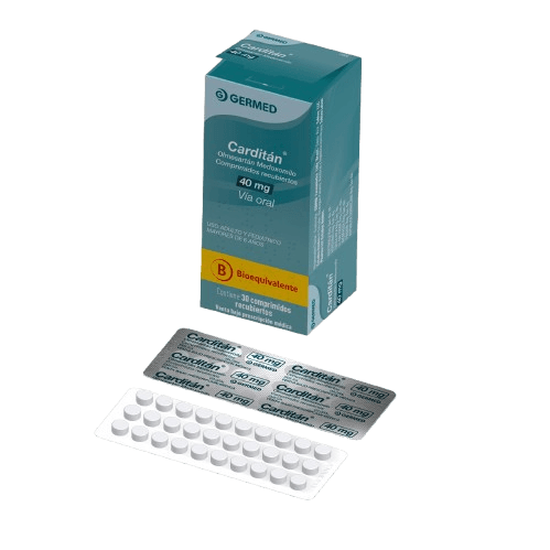Carditan 40 mg cápsulas comprimidas recubiertas