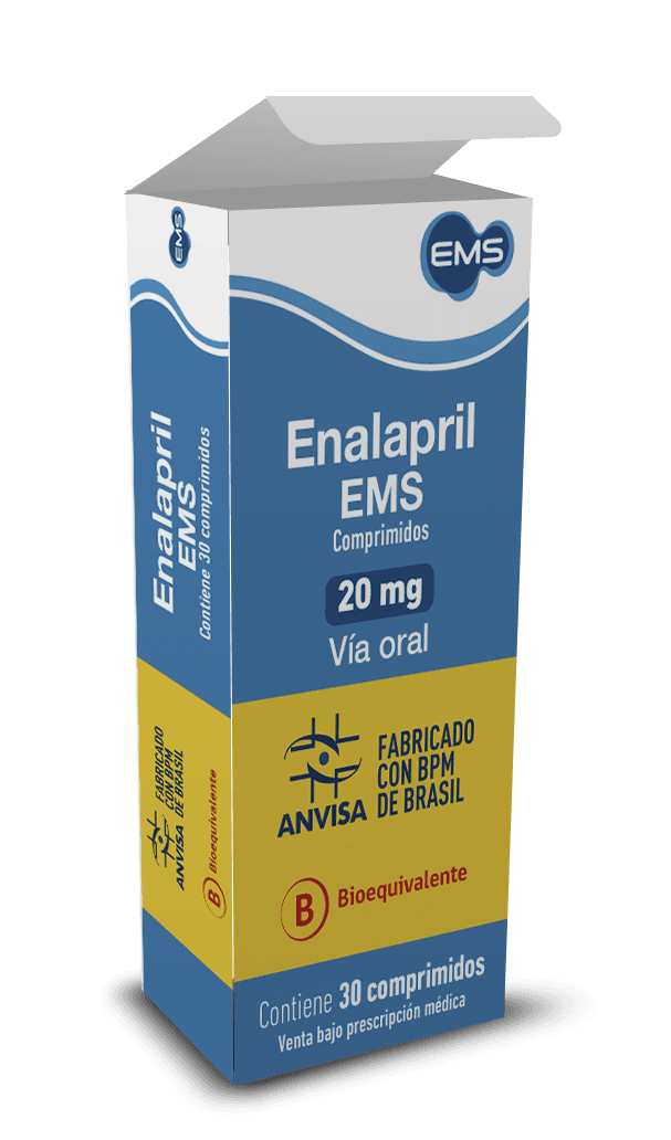 Enalapril EMS 20 mg comprimidos
